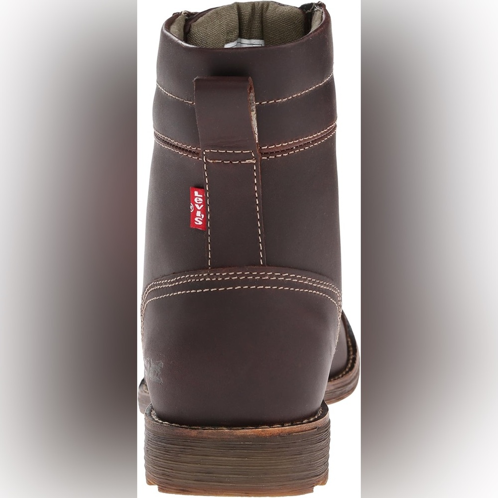 Levi's Men's Lex II Lace-Up Chukka Boots Dark Brown Size 13 NEW IN BOX - Picture 3 of 6